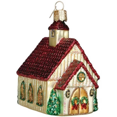 Old World Christmas Glass Blown Ornament for Christmas Tree, Christmas Chapel | Target