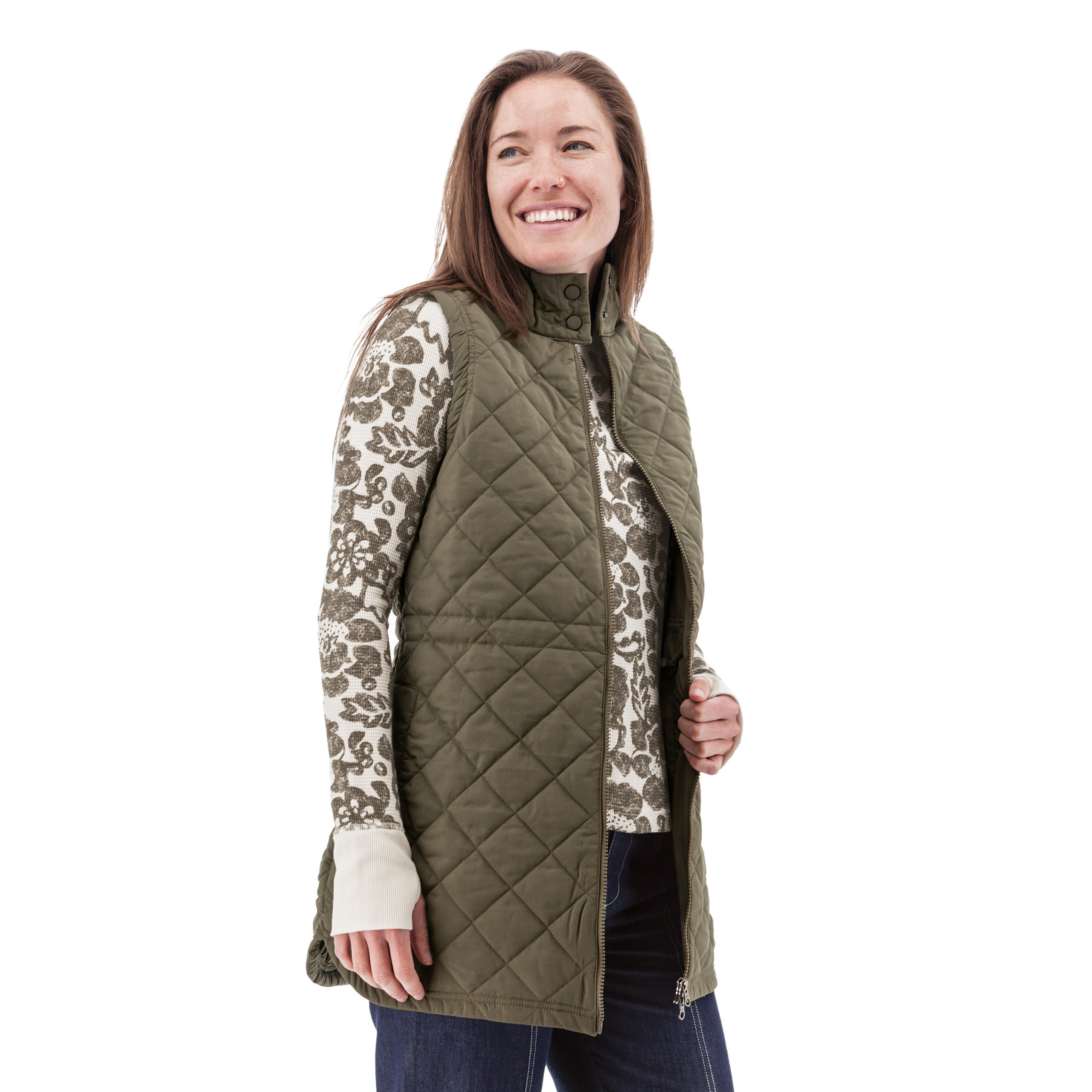 Flurry Recycled Quilted Vest | Aventura Clothing