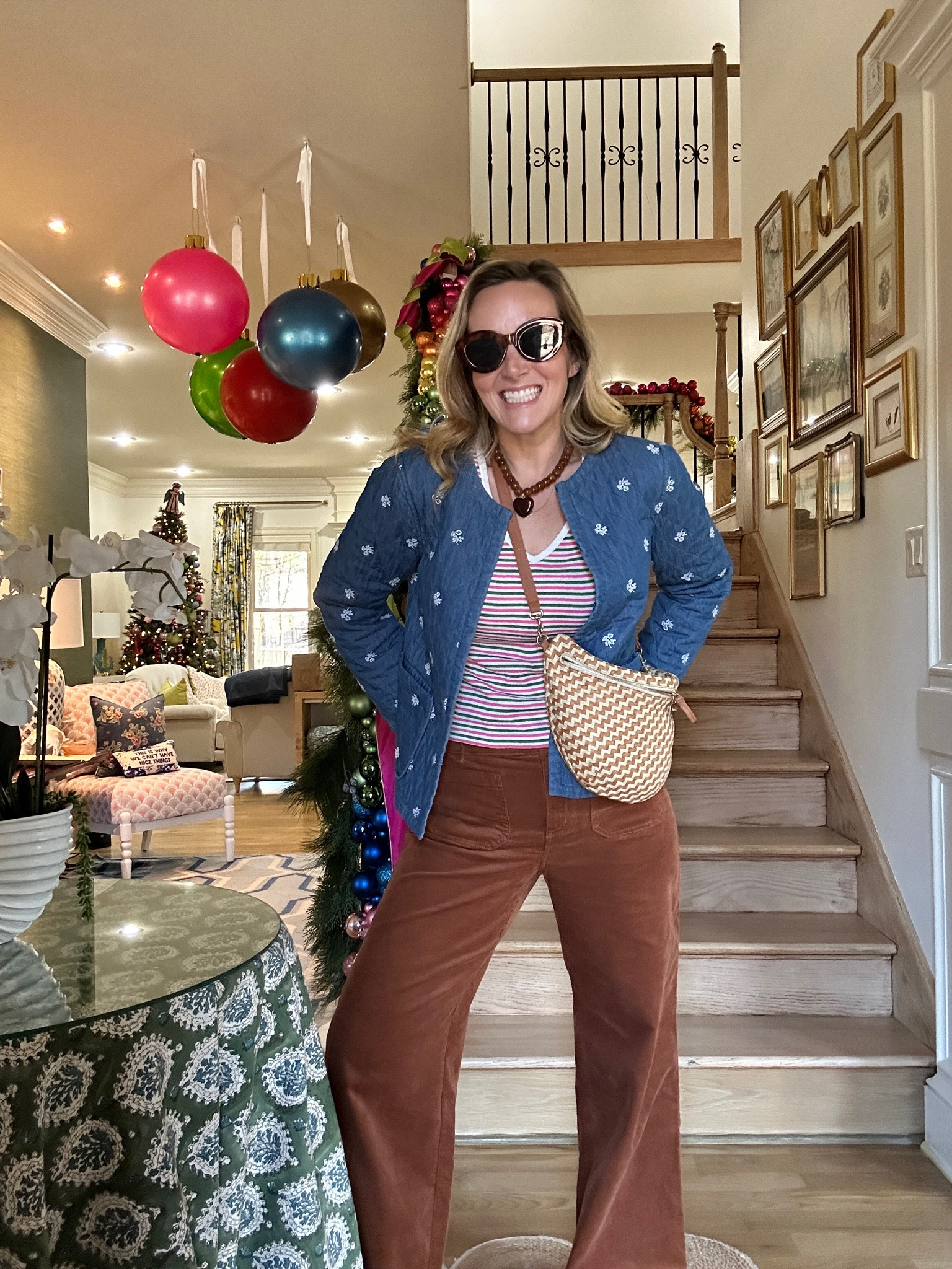 I found another version of this necklace and it’s in stock! And less than $50!

#LTKFindsUnder100 #LTKFindsUnder50 #LTKStyleTip