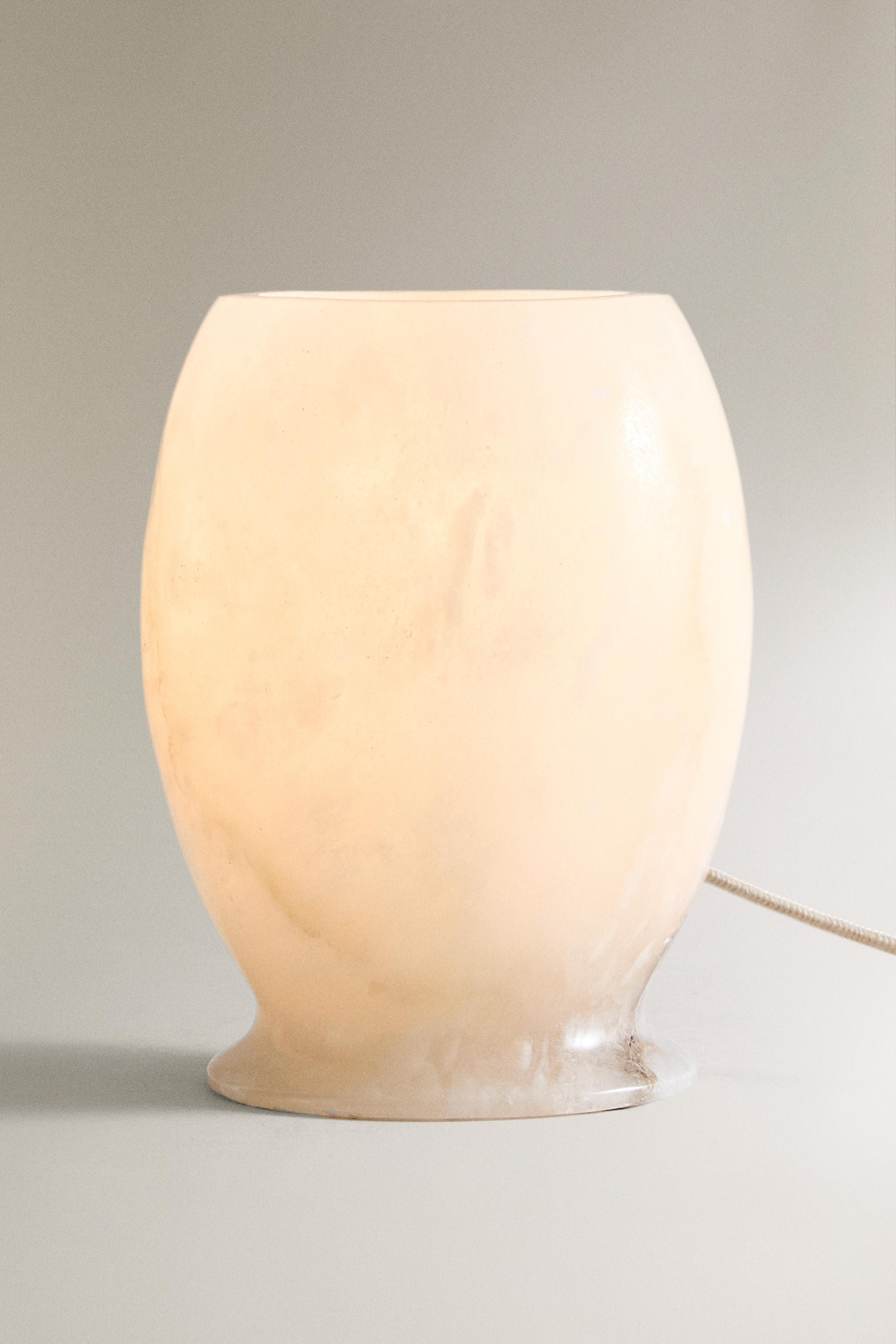 ALABASTER TABLE LAMP | Zara US