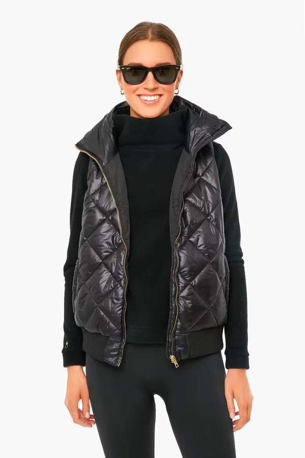 Black Jackson Quilted Vest | Tuckernuck (US)