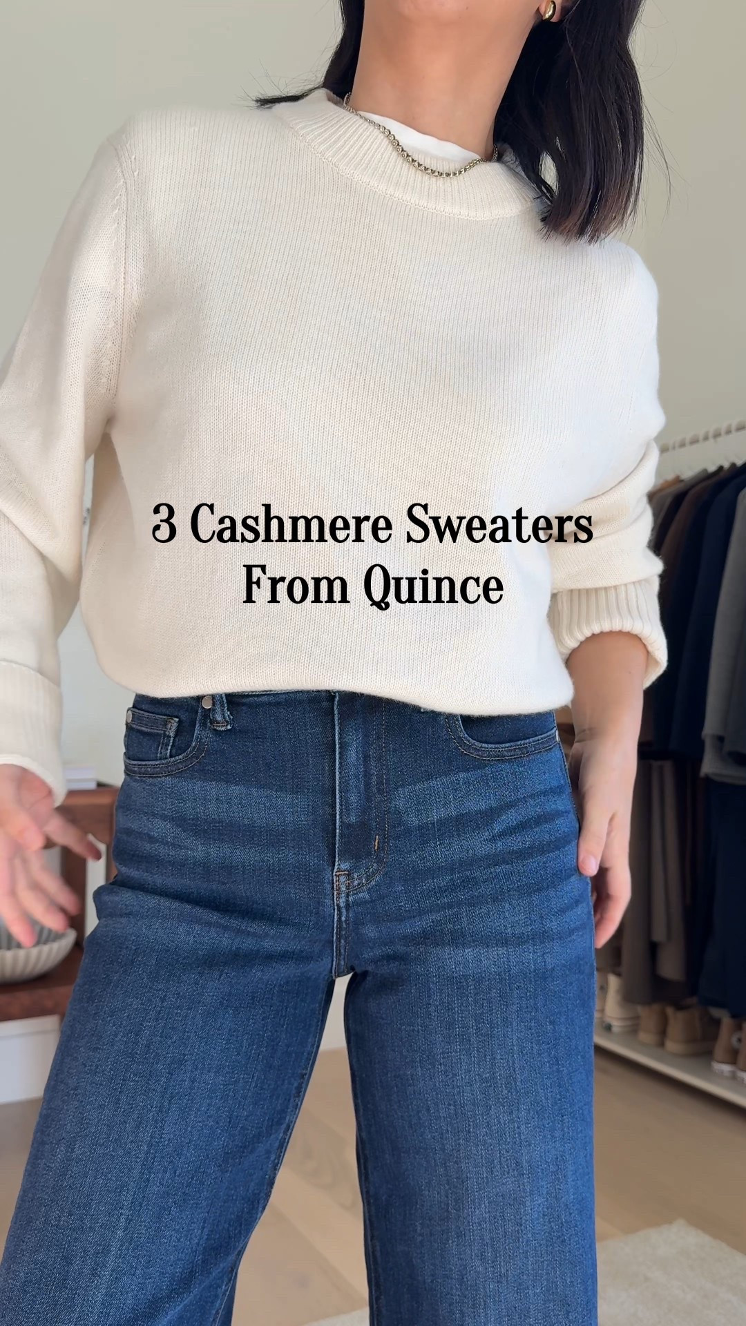 3 cashmere sweater staples to pick up from @onequince.

Quince cashmere oversized sweater 
Quince cashmere turtleneck small
Quince boatneck sweater xs
Quince jeans 25


#LTKPetite