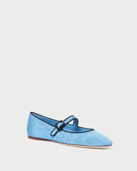 Ginger Blue Moiré Mary Jane | Loeffler Randall