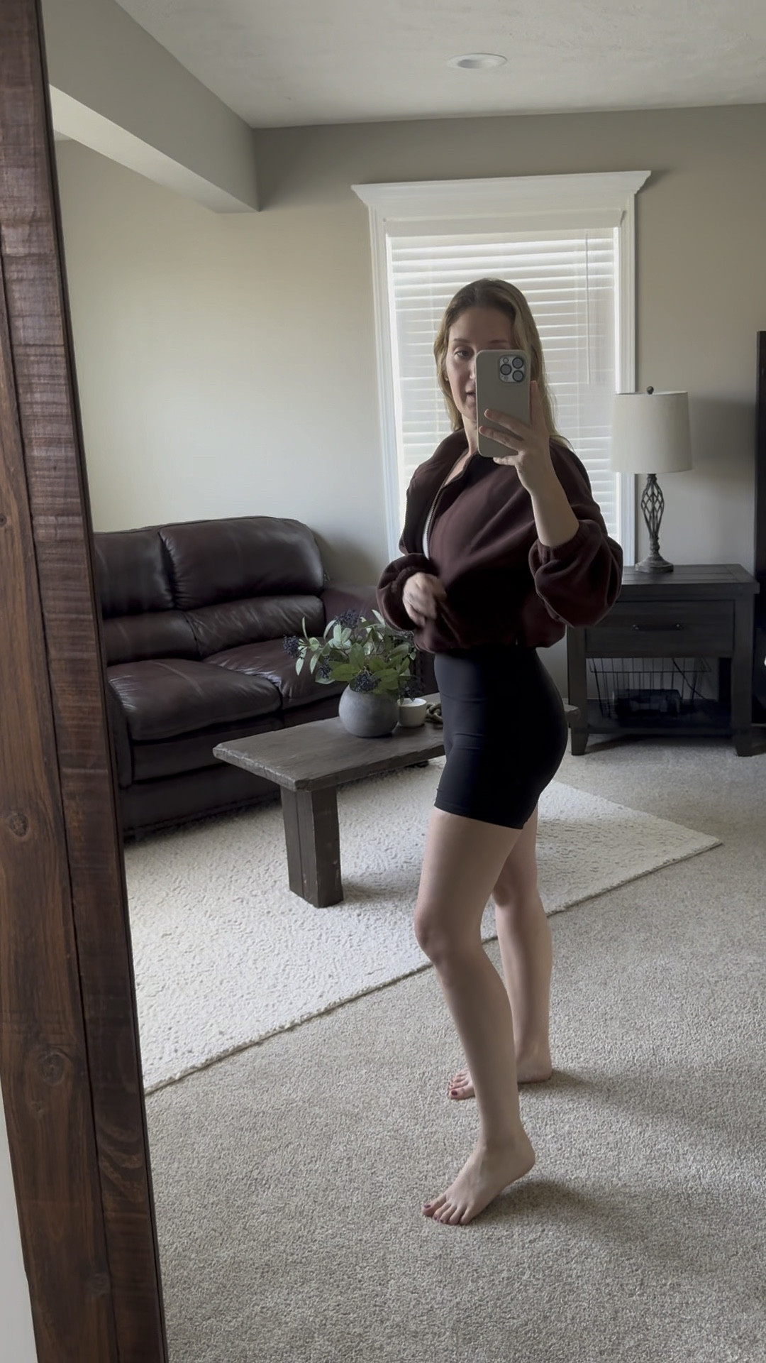 Cropped oversized zip up, cinchable waist (love!) performance fleece

Align shorts
Workout tanktop
Align tank

#LTKFindsUnder50 #LTKSaleAlert #LTKFitness