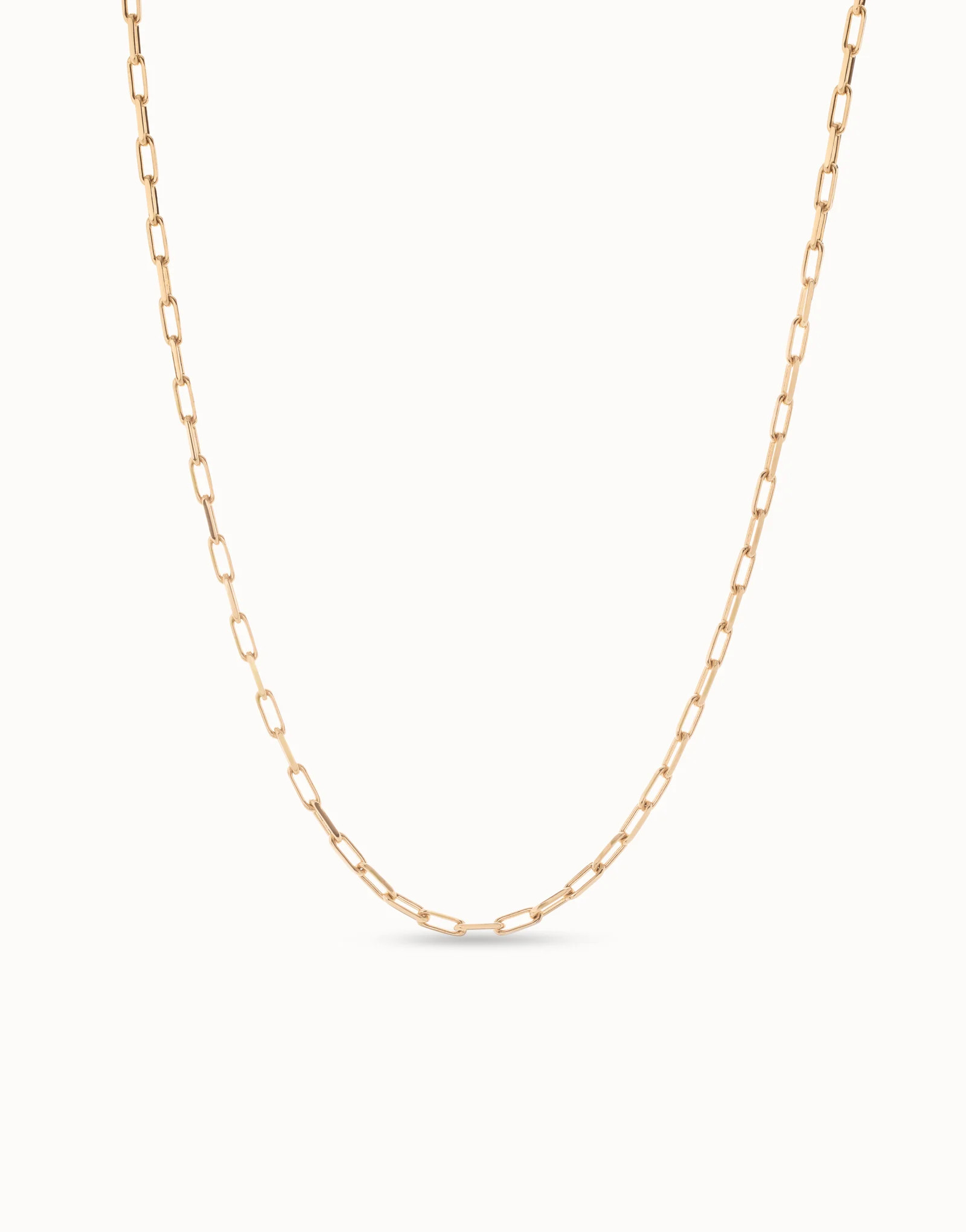 Long link chain charm necklace | UNOde50