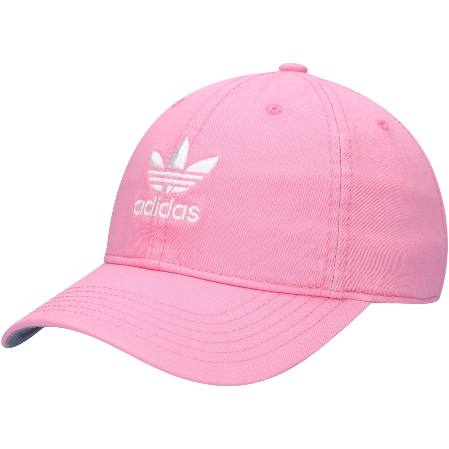 adidas Originals Women's Pre-Curve Washed Adjustable Hat - Pink | Lids