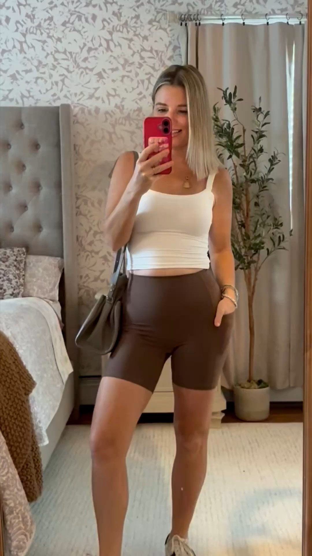 Wearing 6” xs biker shorts/ loving the look and fit! Buttery soft!

#LTKfitnessgoals #LTKootd #LTKmomlife