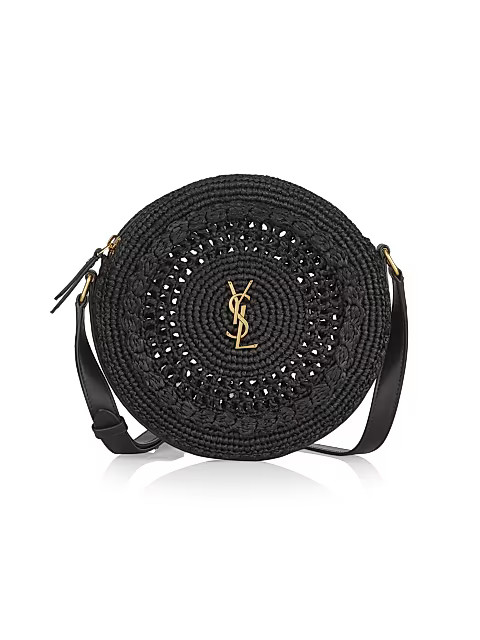 Sac Round Raffia Camera Bag | Saks Fifth Avenue
