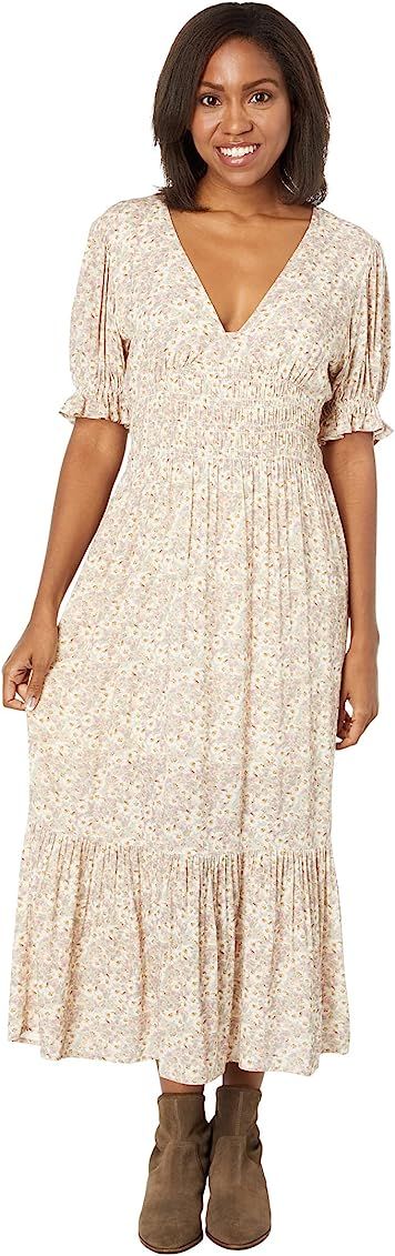 Saltwater Luxe Murray Short Sleeve Floral Midi Dress | Amazon (US)