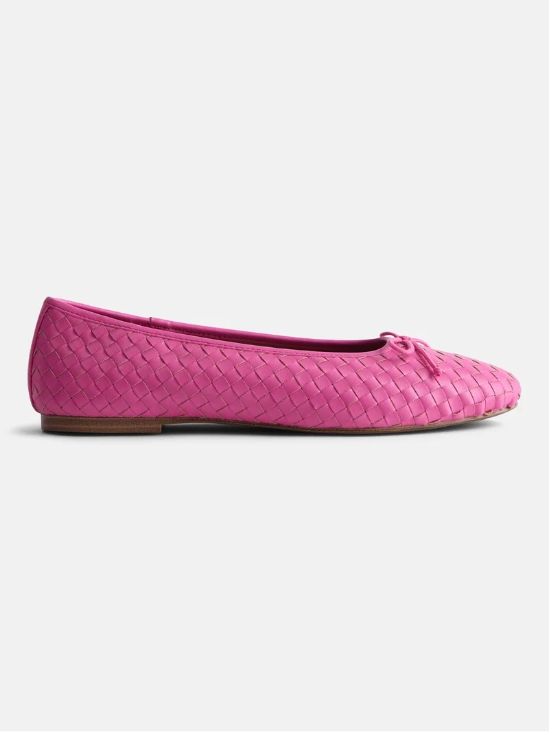 Free Assembly Women's Woven Ballet Flats | Walmart (US)