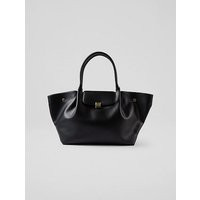 Otello Black Lock Tote Bag, Black | L.K. Bennett (UK)
