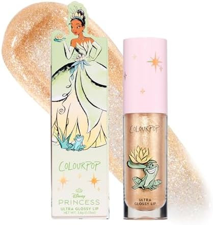 ColourPop x Disney Princess Ultra Glossy Lip Gloss - High-Shine, Non-Sticky & Hydrating Lip Gloss... | Amazon (US)