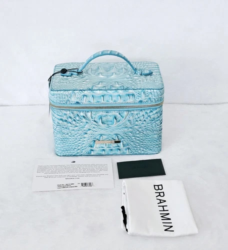 NEW BRAHMIN DUSTY BLUE CHARMAINE | eBay US