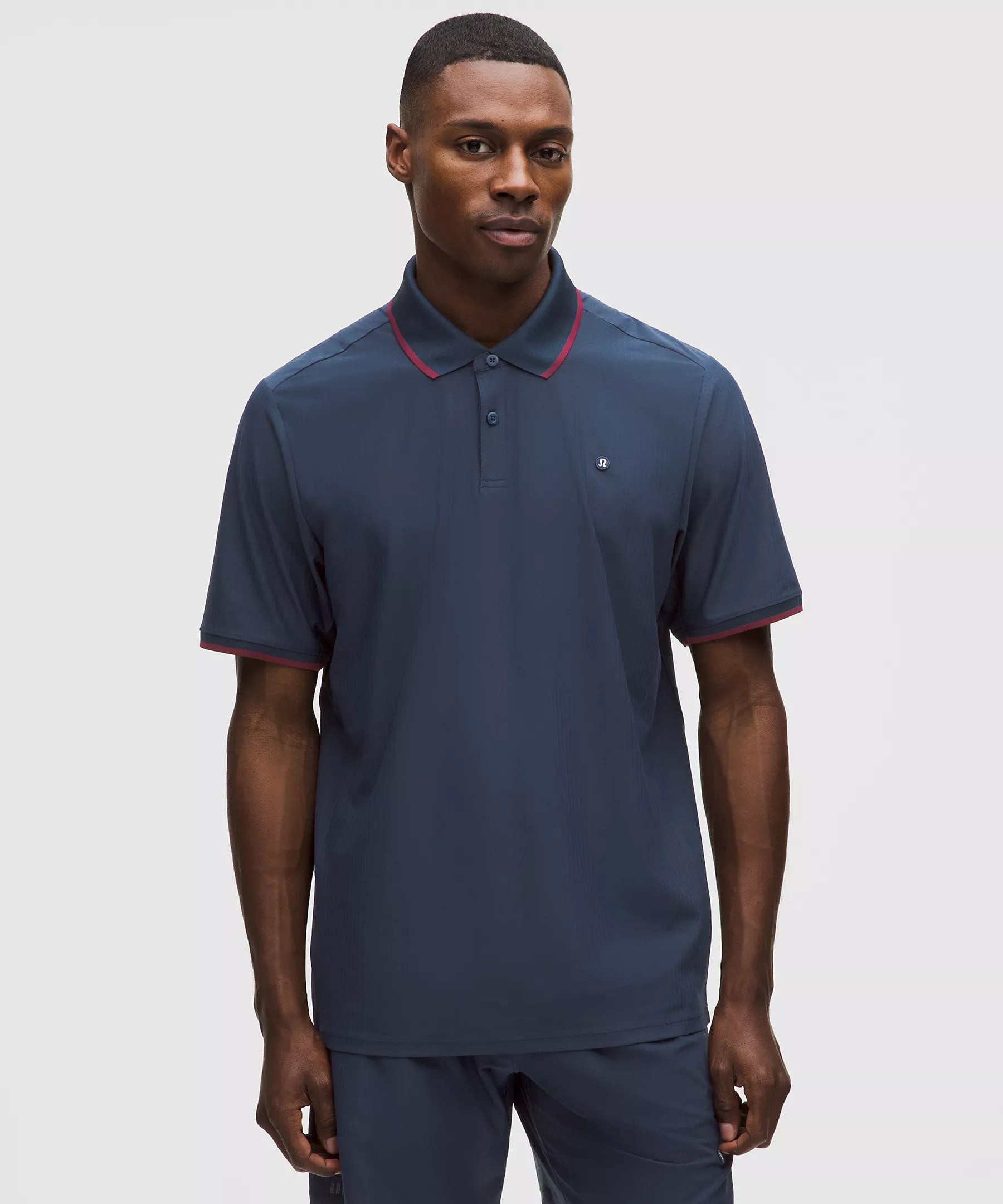 UV-Protective Striped Mesh Tennis Polo Shirt | Lululemon (US)