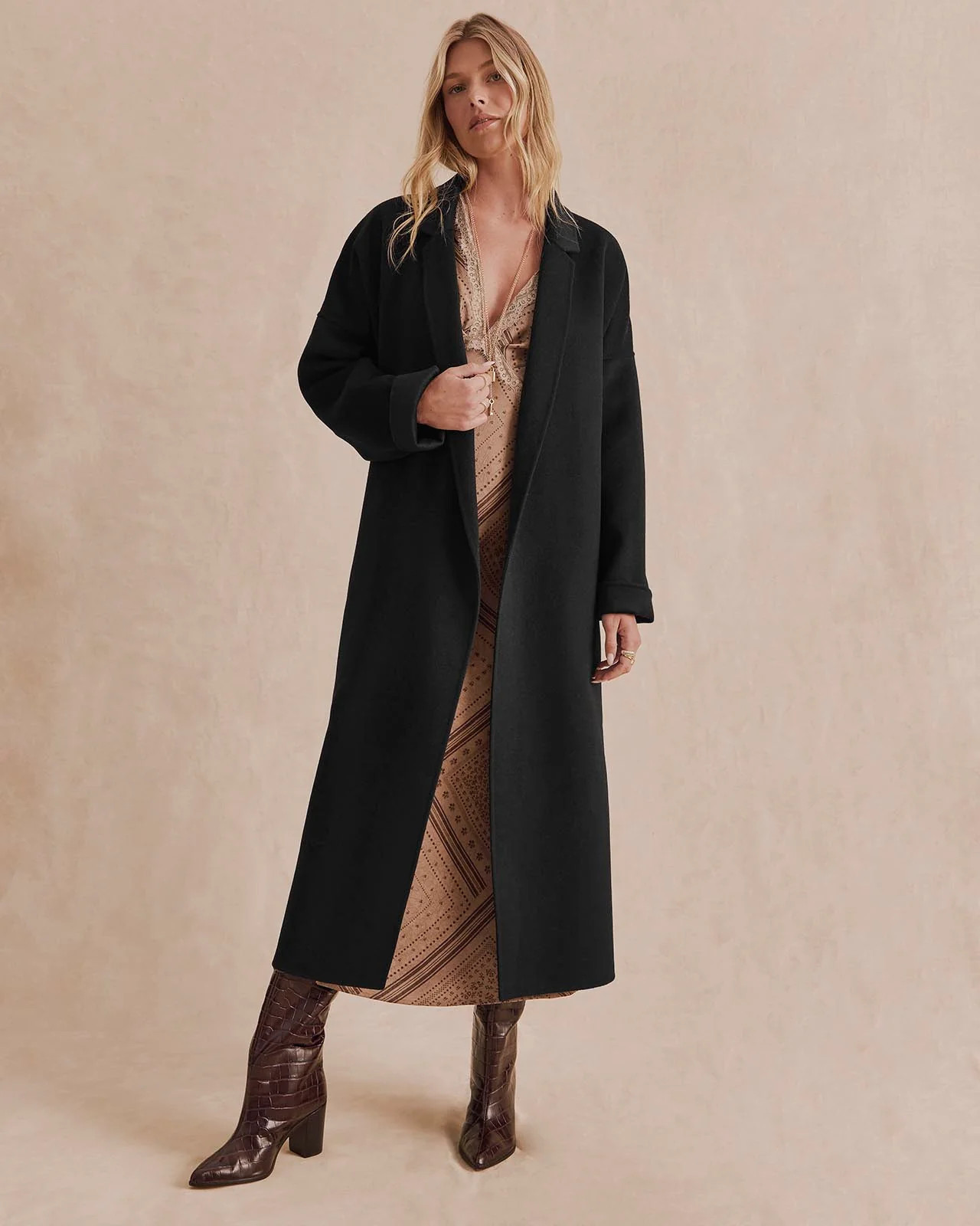 Splendid - Portia Belted Coat - Black | Splendid