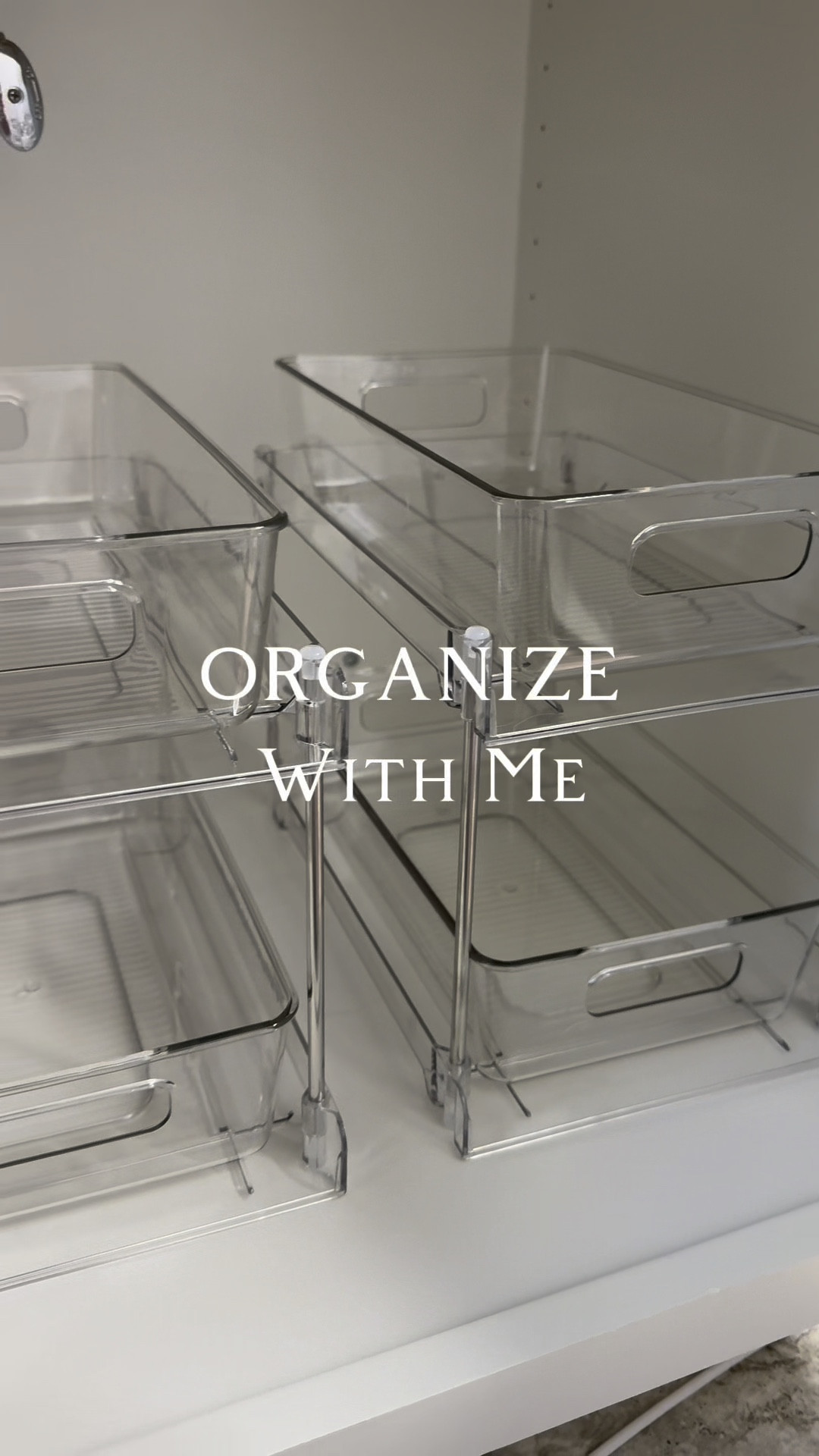 Organization for home! Perfect for closets or under bathroom sinks! They fit a bunch of things✨

#LTKWatchNow #LTKFindsUnder50 #LTKHome