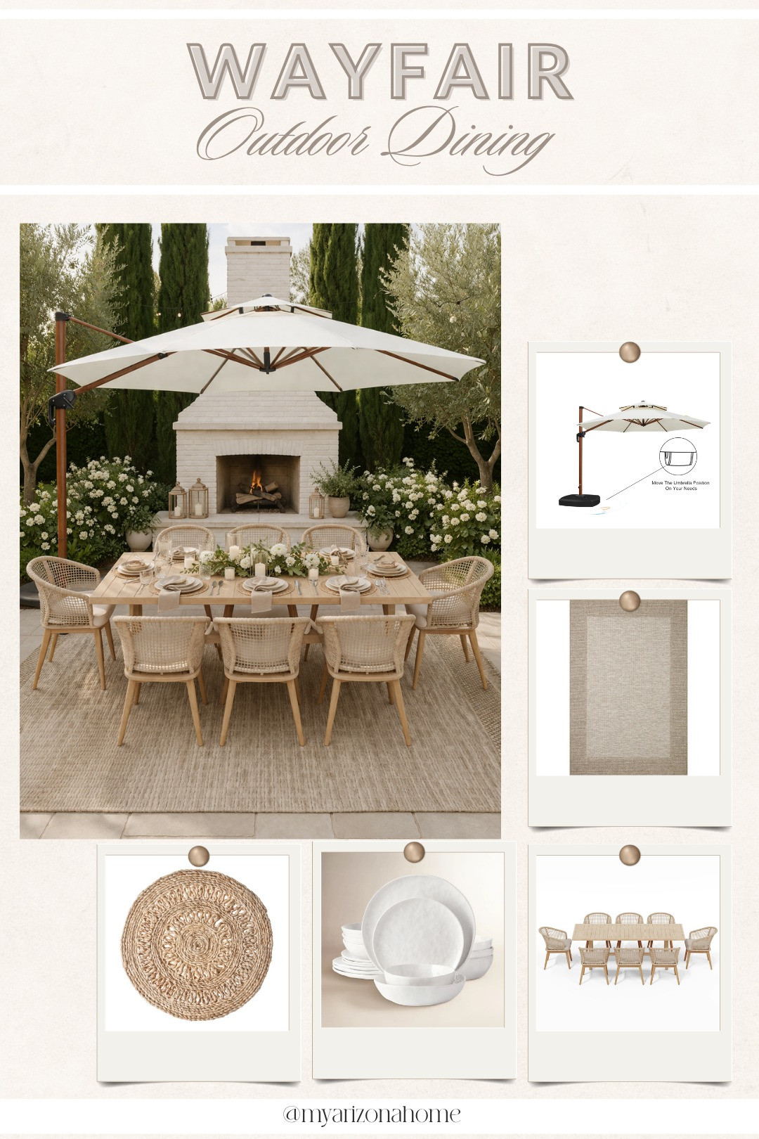 Nothing transforms your outdoor space like the perfect dining set 🌿✨ Whether you’re hosting or just enjoying everyday moments outside, @wayfair has so many beautiful options to create a garden or patio setup that feels both functional and elevated. #wishyouwerehere #outdoor #Wayfair #Ad #WayfairPartner  

 #LTKSeasonal #LTKHome #LTKSaleAlert