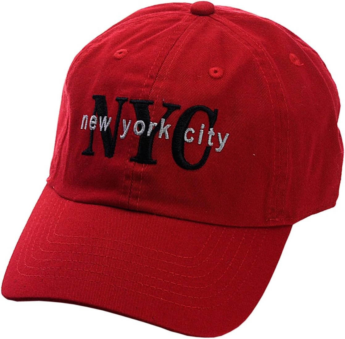 NYFASHION101 Unisex NYC New York City Embroidered Adjustable Low Profile Cap | Amazon (US)