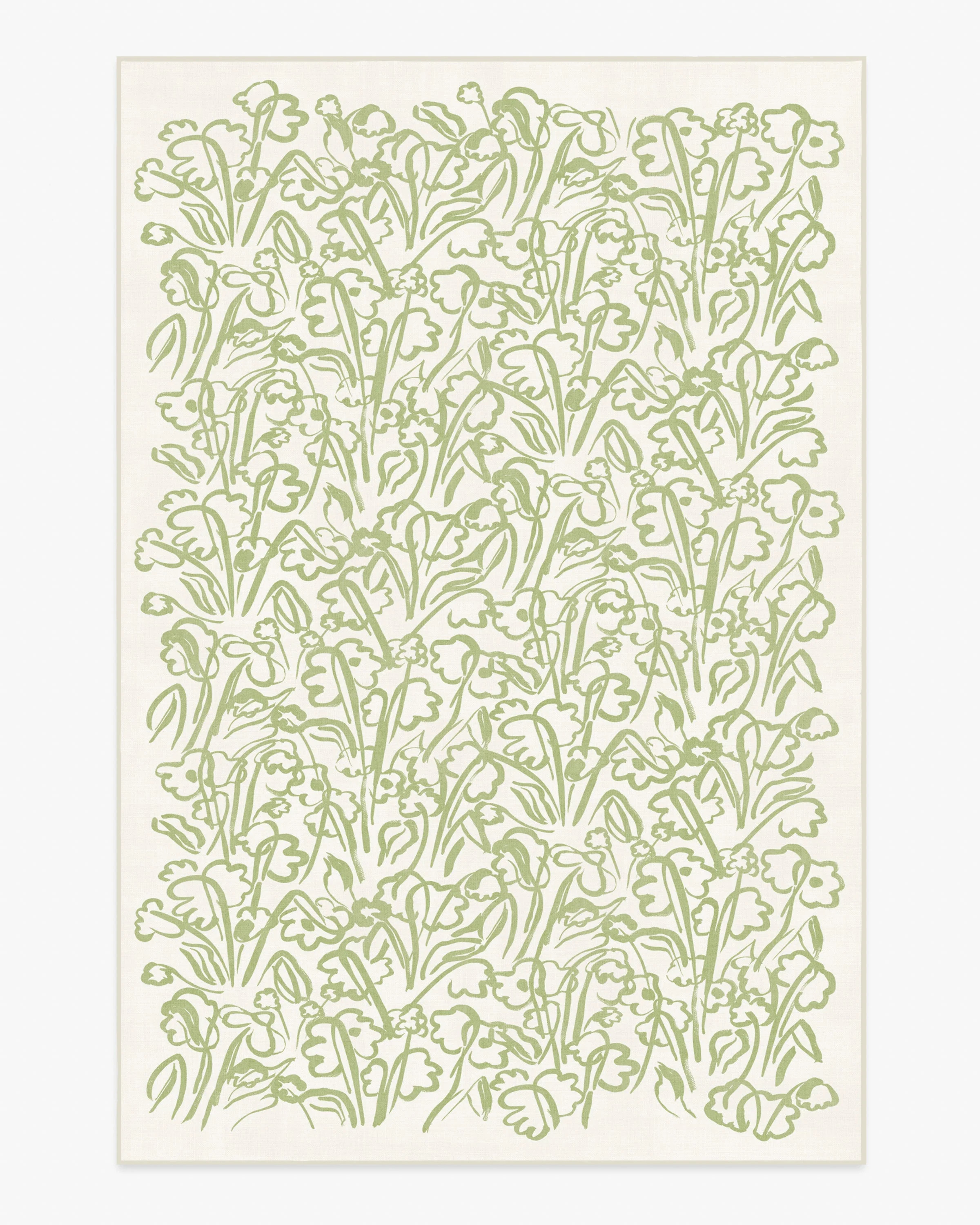 Ensikukat Green Rug | Ruggable