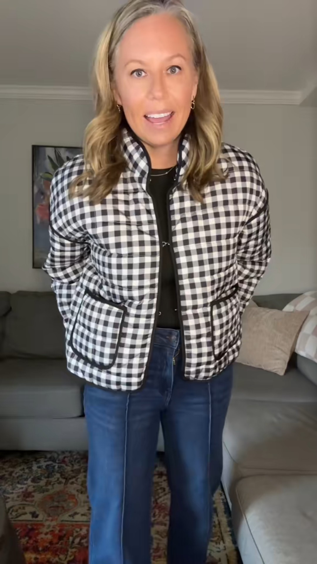 🖤 Wrap yourself in style this fall and winter with the Omoone Women’s Cropped Quilted Jacket, available in stunning prints — including black and white gingham, cherry, chocolate, dark blue, orange, pink, and red floral. 

🍒 This lightweight padded puffer cardigan coat is the perfect mix of cozy warmth and fashion-forward design, giving you that effortlessly chic look all season long. With its cropped fit, soft quilted texture, and unique color options, this Omoone puffer jacket transitions seamlessly from autumn days to winter nights while keeping you stylish and snug. ✨
Whether you’re heading to a pumpkin patch, holiday brunch, or weekend getaway, this Omoone jacket adds a pop of personality to any outfit. 🎁 Plus, it makes an amazing gift for her — warm, lightweight, and beautifully made. From the bold red floral to the timeless gingham, there’s a color to match every mood and moment.

#CroppedPufferJacket #FloralJacket #GinghamCoat #CozyChicLooks #AmazonFashionFinds #HolidayGiftGuide #WarmAndStylish 

#LTKFallFashion
	#LTKWinterStyle
	#LTKHolidayGifts
	#LTKUnder100
	#LTKColdWeatherLooks
	#LTKCozyEdit
	#LTKSeasonalStyle
	#LTKTrendingNow
	#LTKFashionFinds
	#LTKChicLayers

#LTKSaleAlert #LTKSeasonal #LTKGiftGuide