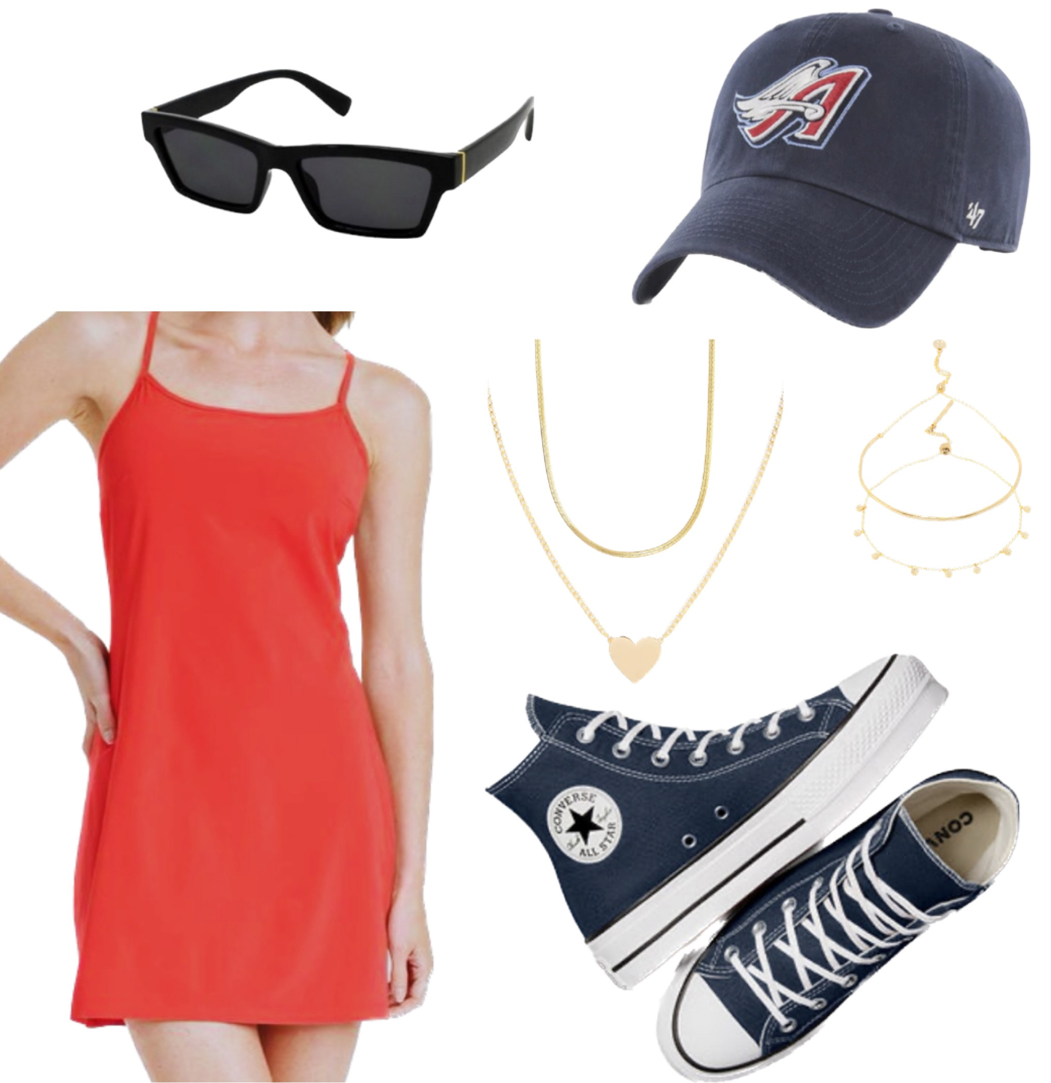 Los Angeles angels baseball game day outfit

#LTKFind #LTKSeasonal #LTKmidsize