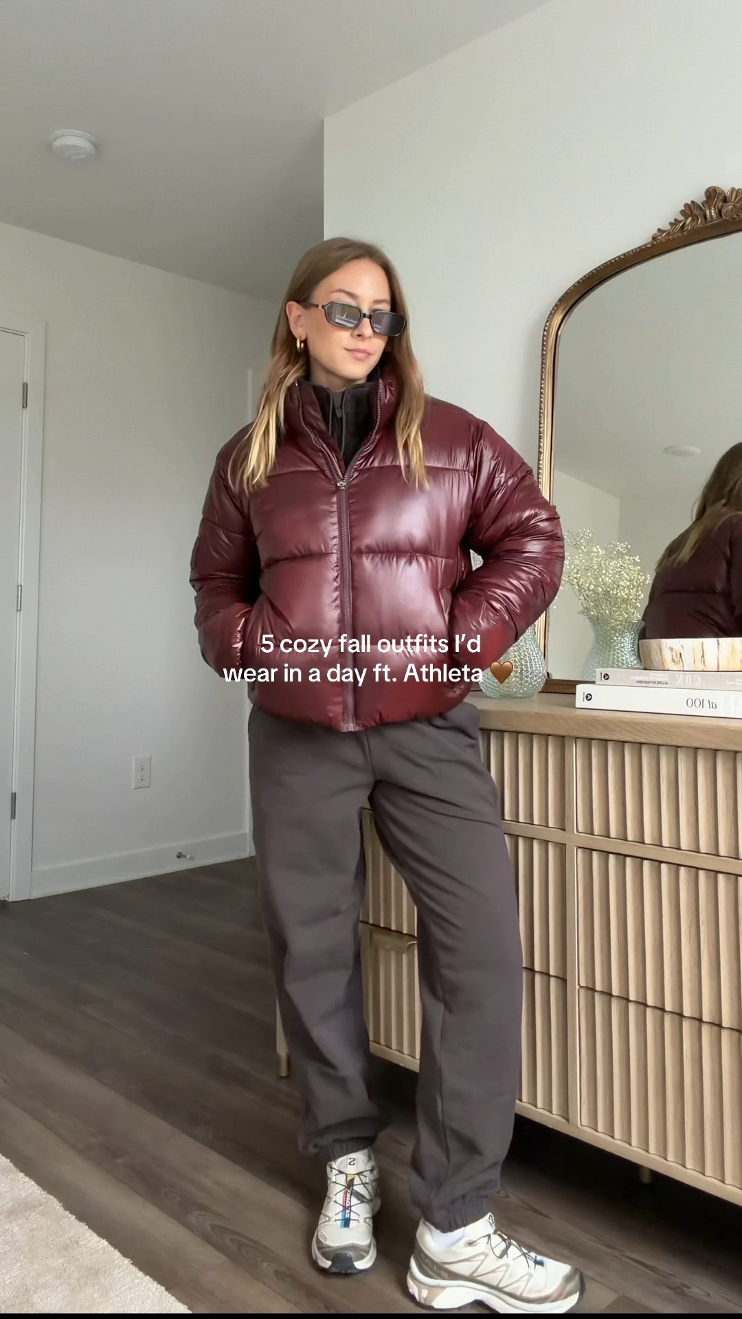 11/6/25 Cozy season essentials from Athleta 🕯️✨ Linking a few of my favorite pieces that make the perfect gift this holiday season — from soft waffle knit and grey activewear sets to a cozy brown lounge set, a fleece zip-up, and a cropped burgundy puffer jacket. The comfiest layers for lounging, gifting, or staying cozy all season long.

#LTKStyleTip #LTKGiftGuide #LTKHoliday