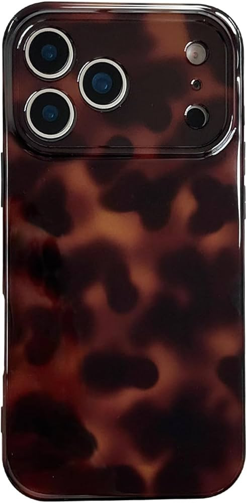 CHEDEMK Compatible with iPhone 17 Pro Case for Women, Fashion Fall Tortoise Shell Phone Case, Cla... | Amazon (US)