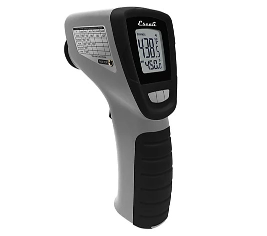 Escali SpotIR Infrared Surface & Probe  DigitalThermometer - QVC.com | QVC