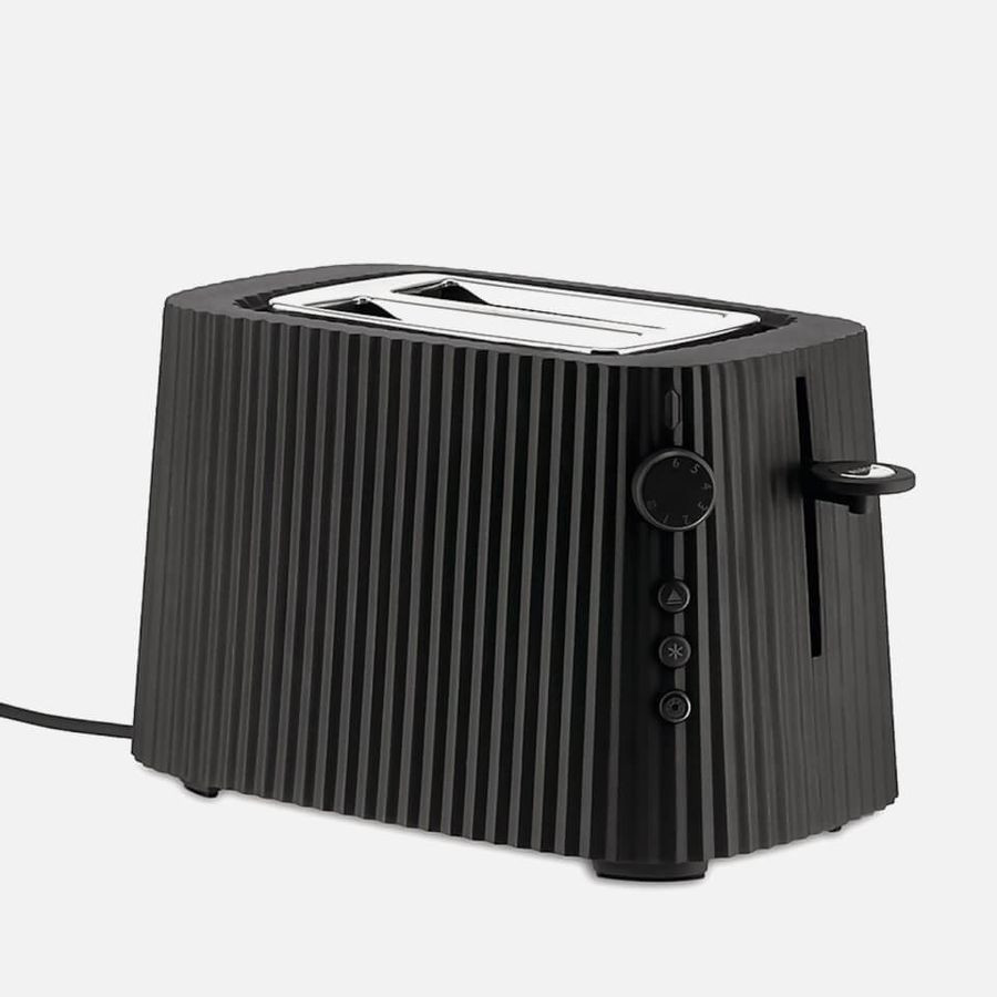 Alessi Toaster - Plisse Black | Coggles (Global)