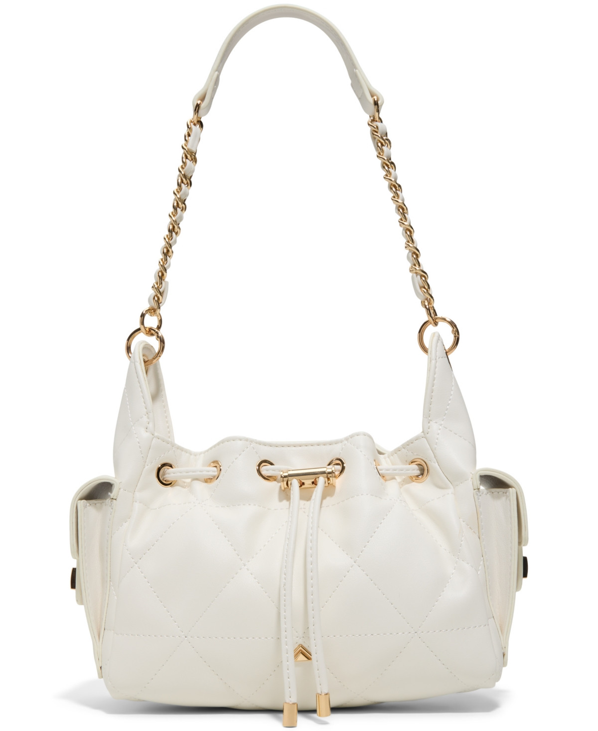 Aldo Sephiraa Small Shoulder Bag - Mix Mat White | Macy's