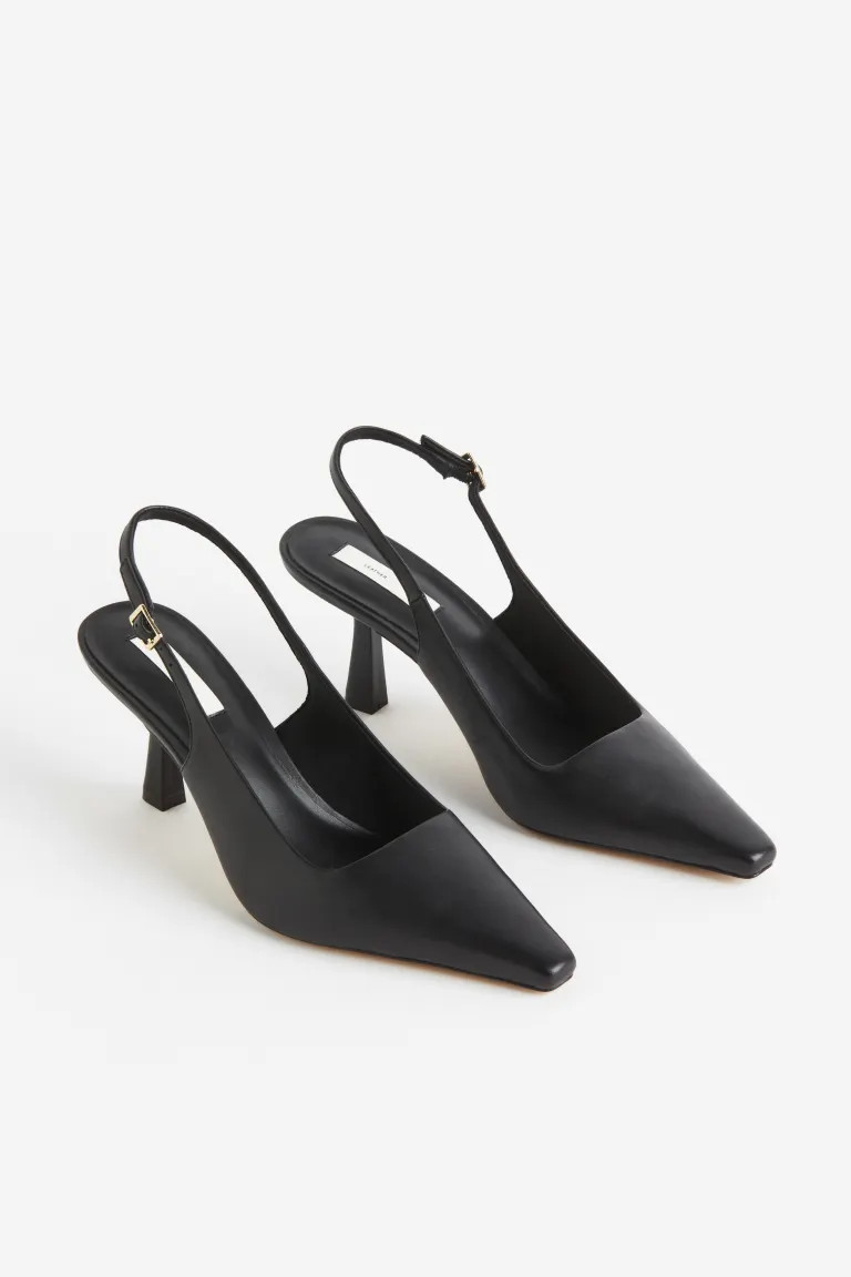 Leather Slingbacks | H&M (US + CA)