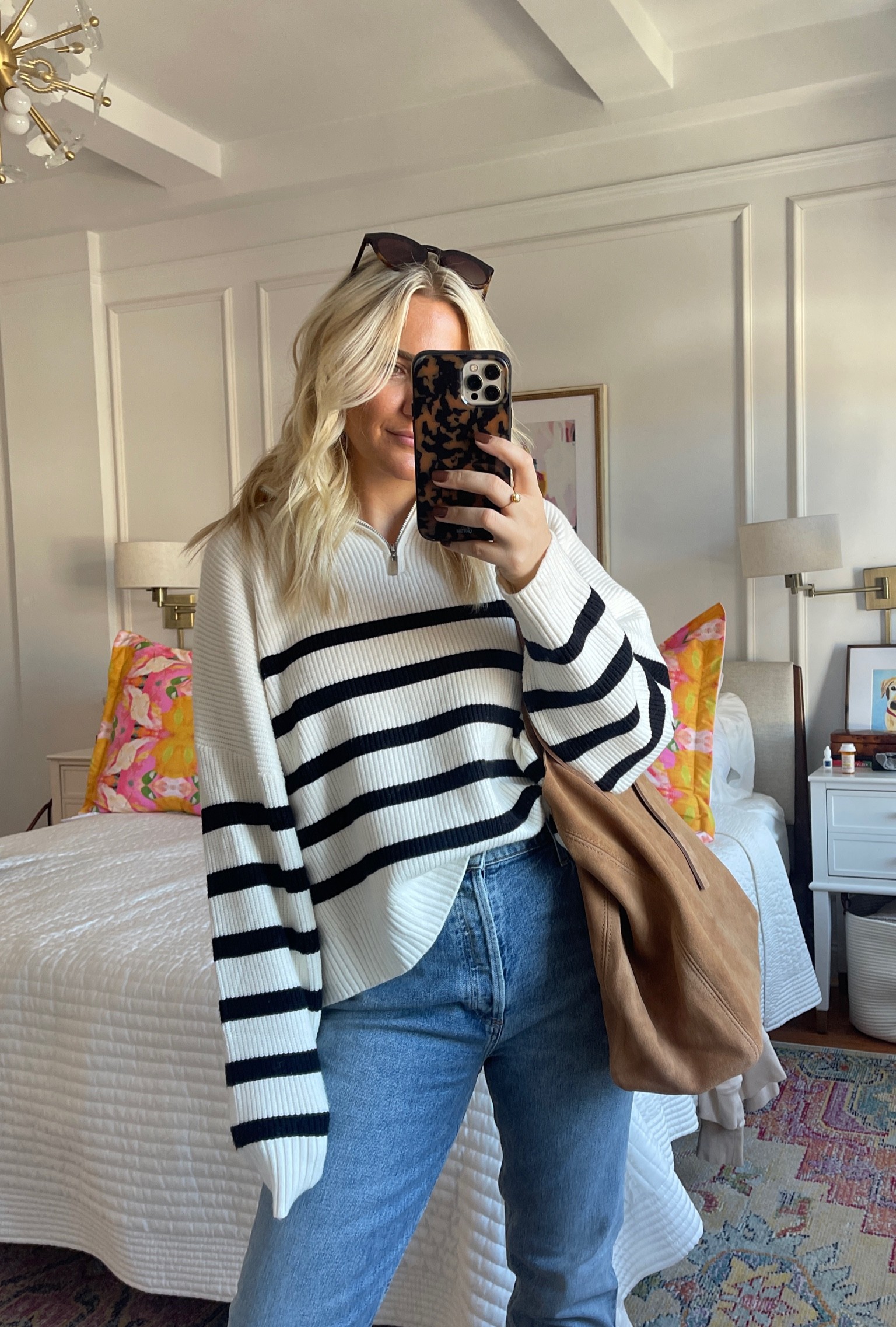 Fall sweater and jeans outfit! 

#LTKunder100 #LTKunder50 #LTKstyletip