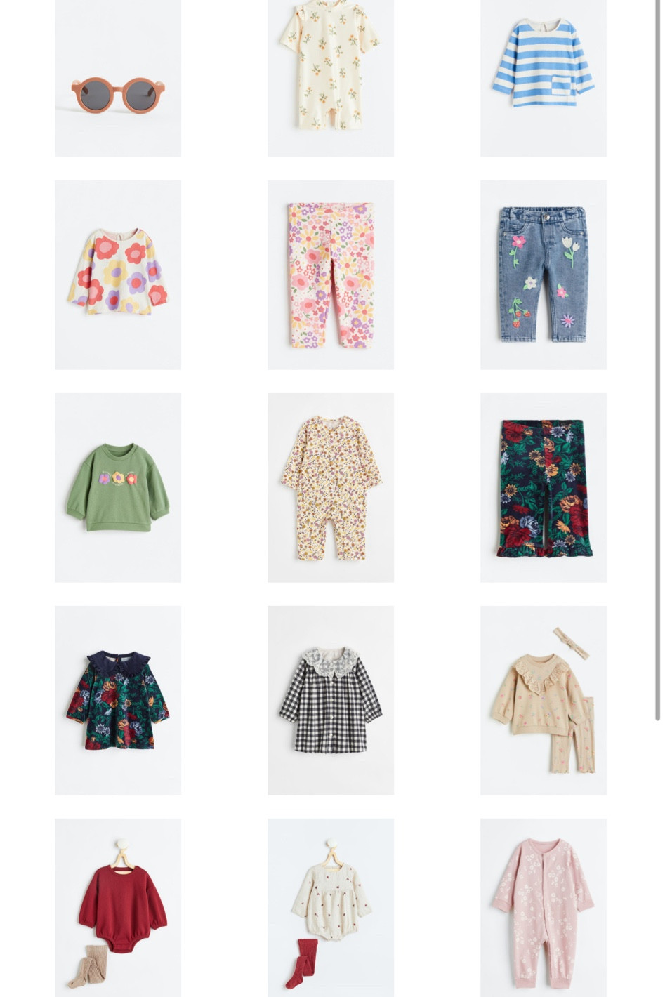 H&M baby girl finds! 

#LTKbaby #LTKSeasonal #LTKunder50