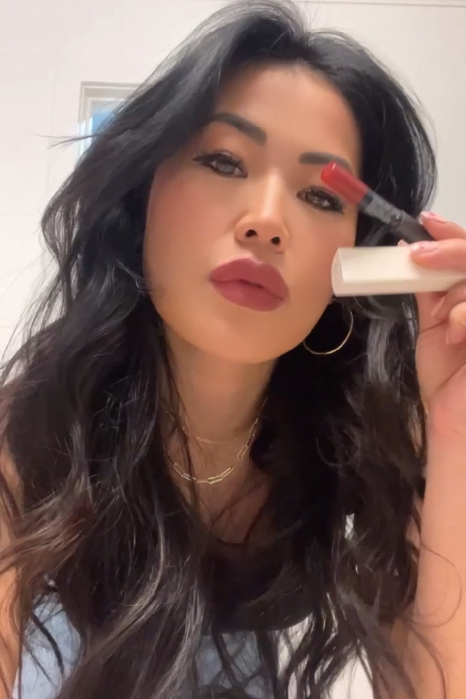 Love this lipstick combinations especially for the fall and holiday season. 

Rare beauty:wise
Nars: cruella

#LTKbeauty