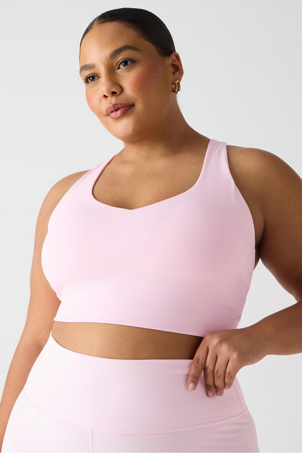 Anywhere Cropped Built-In Bra Tank | Fabletics