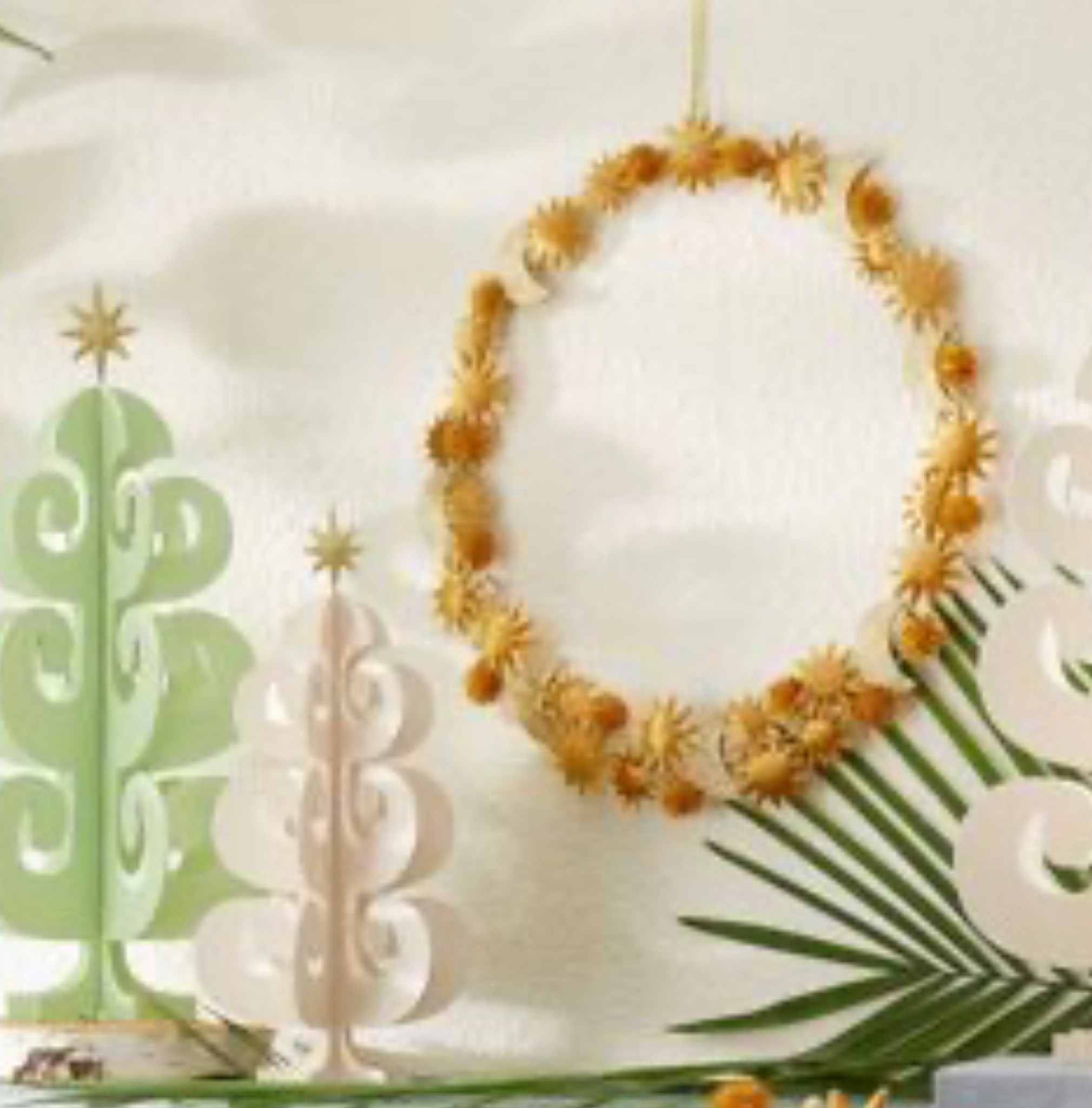 Jungalow boho wreath with stars and moons 

#LTKHoliday #LTKunder50 #LTKhome