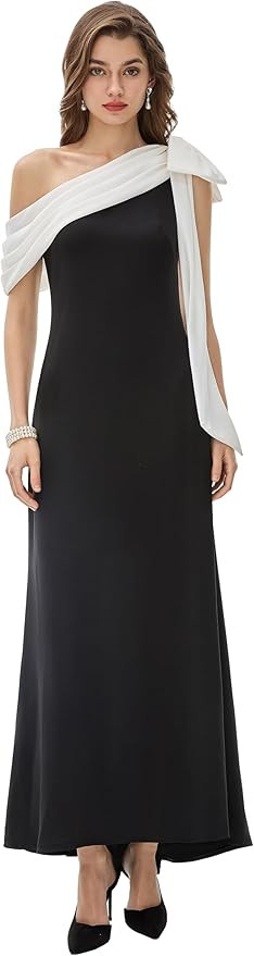 BABEYOND Formal Dress for Women - Prom Dress One Shoulder Evening Dresses Cocktail Party Dress fo... | Amazon (US)