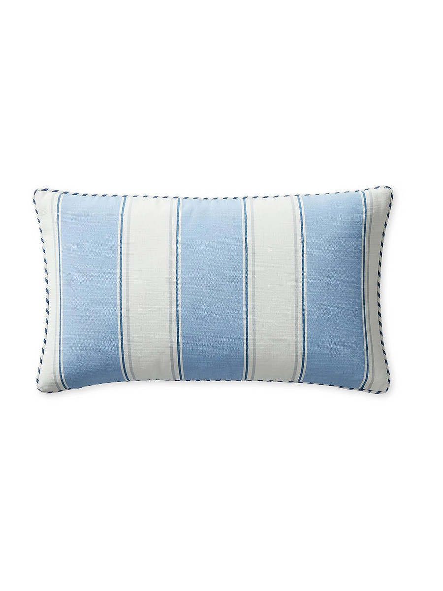 Perennials Port Stripe Outdoor Pillow Cover | Serena and Lily