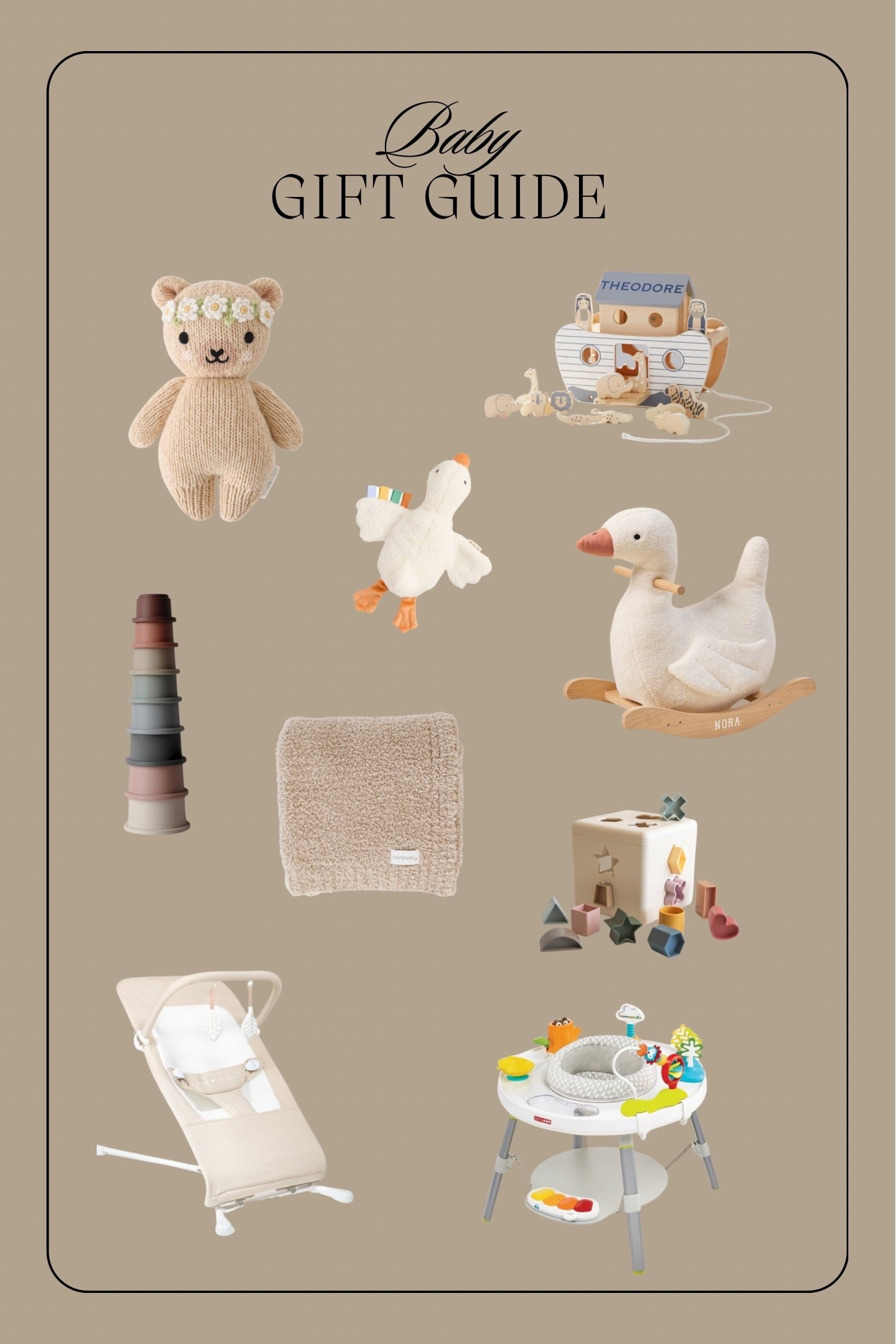 Baby gift guide!



#LTKBaby #LTKHoliday #LTKGiftGuide