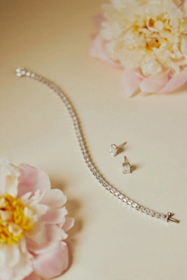 Classic Diamond Tennis Bracelet | Anthropologie (US)