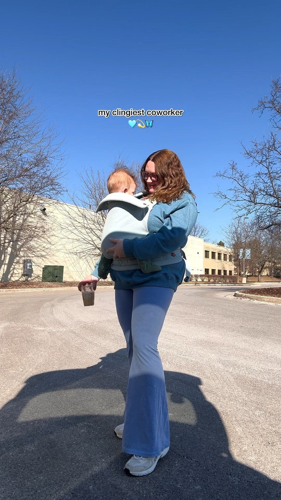 My clingiest coworker clocked in early again 🤍 #mabemom

I’ve been living in my @mabecarriers lately and I swear it’s the only reason I get anything done. It’s ACTUALLY comfy and the patterns are so cute it feels like part of my outfit 🤭

If you’ve been eyeing one, code NATALIEG saves you $10. I linked it in my bio to make it easy 🩵 Happy Friday friends!

#postpartummom #babywearing #babycarrier #mabe 

#LTKbaby #LTKbump #LTKfamily