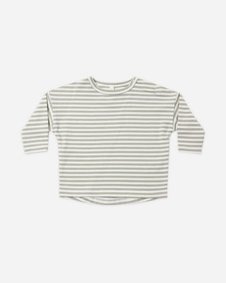 Long Sleeve Tee Laurel Stripe | Rylee + Cru