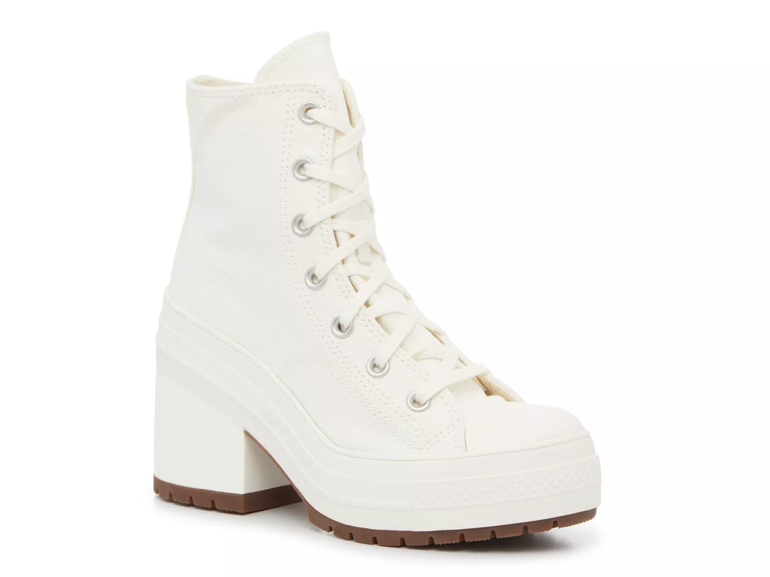 Converse Chuck 70 De Luxe Heel Sneaker | Women's | Off White | Size Women's 11 / Men's 9 | Sneakers | DSW