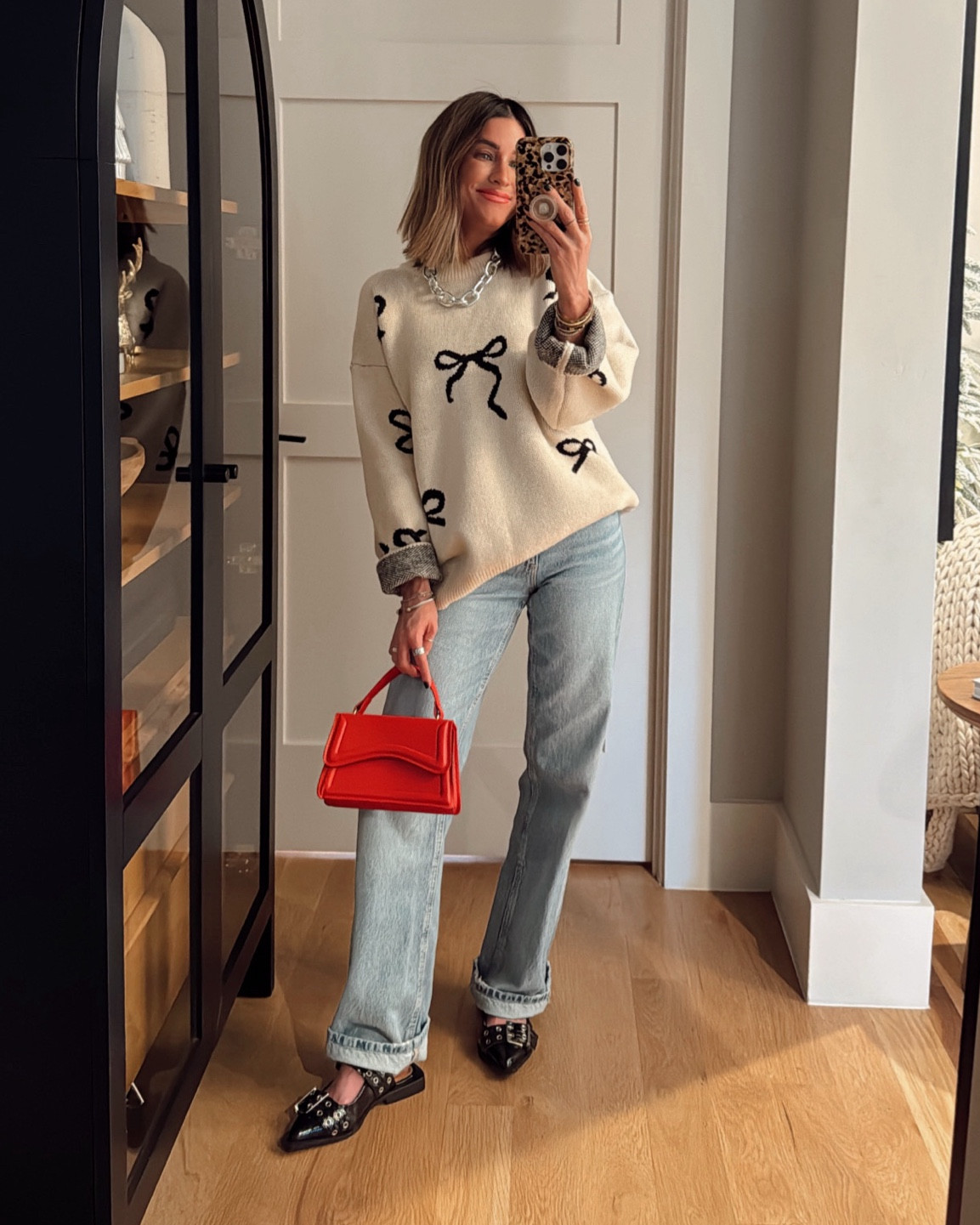 Simple pieces that will  make a statement! 🫶🏼 Wearing a size small in this sweater, would be so cute with a skort and boots, too! 🥰 linking several similar options here as well. 

#LTKFindsUnder50 #LTKStyleTip #LTKSeasonal