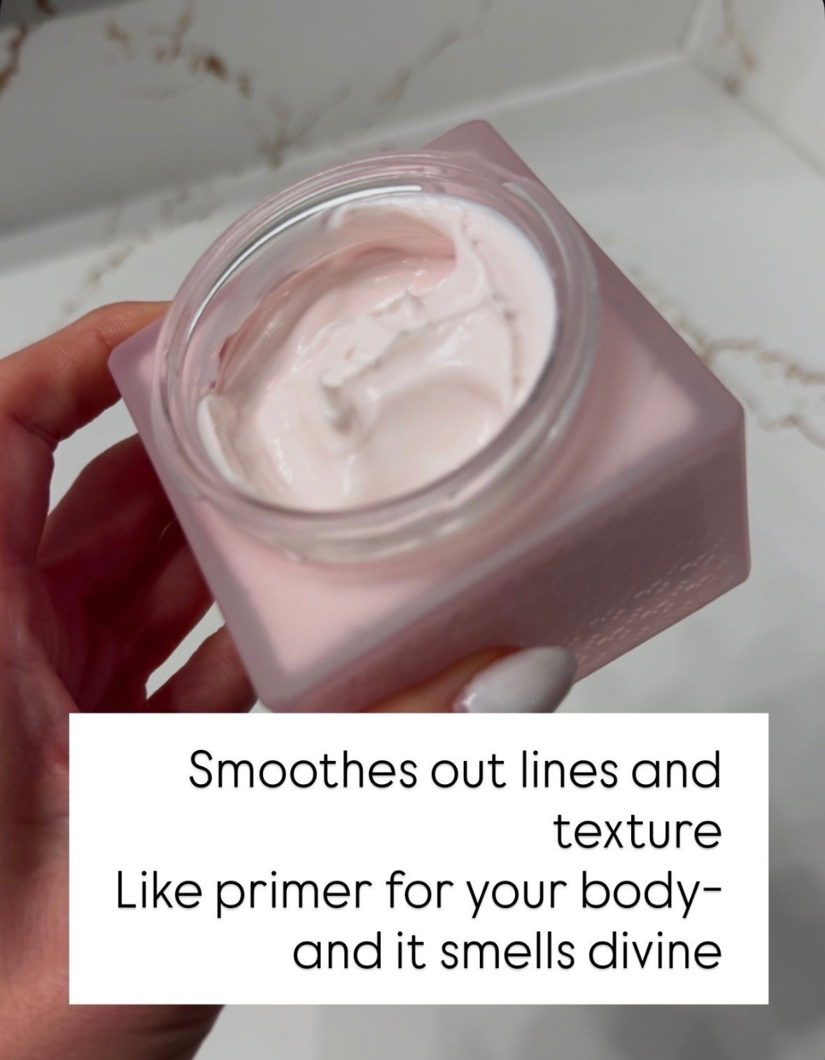 Smooth and luxe, this body cream is your secret to silky, hydrated skin. It smoothes out lines and texture like a primer for your body, with a divine scent that makes getting ready feel like a treat. Perfect for daily use or a self-care indulgence.

body cream, hydrating lotion, skin care, silky smooth skin, luxury beauty, self care, daily moisturizer, glowing skin, annabrstyle

#LTKBeauty #LTKselfcare #LTKgrwm