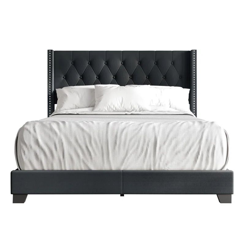 Elysian Upholstered Wingback Bed | Wayfair North America