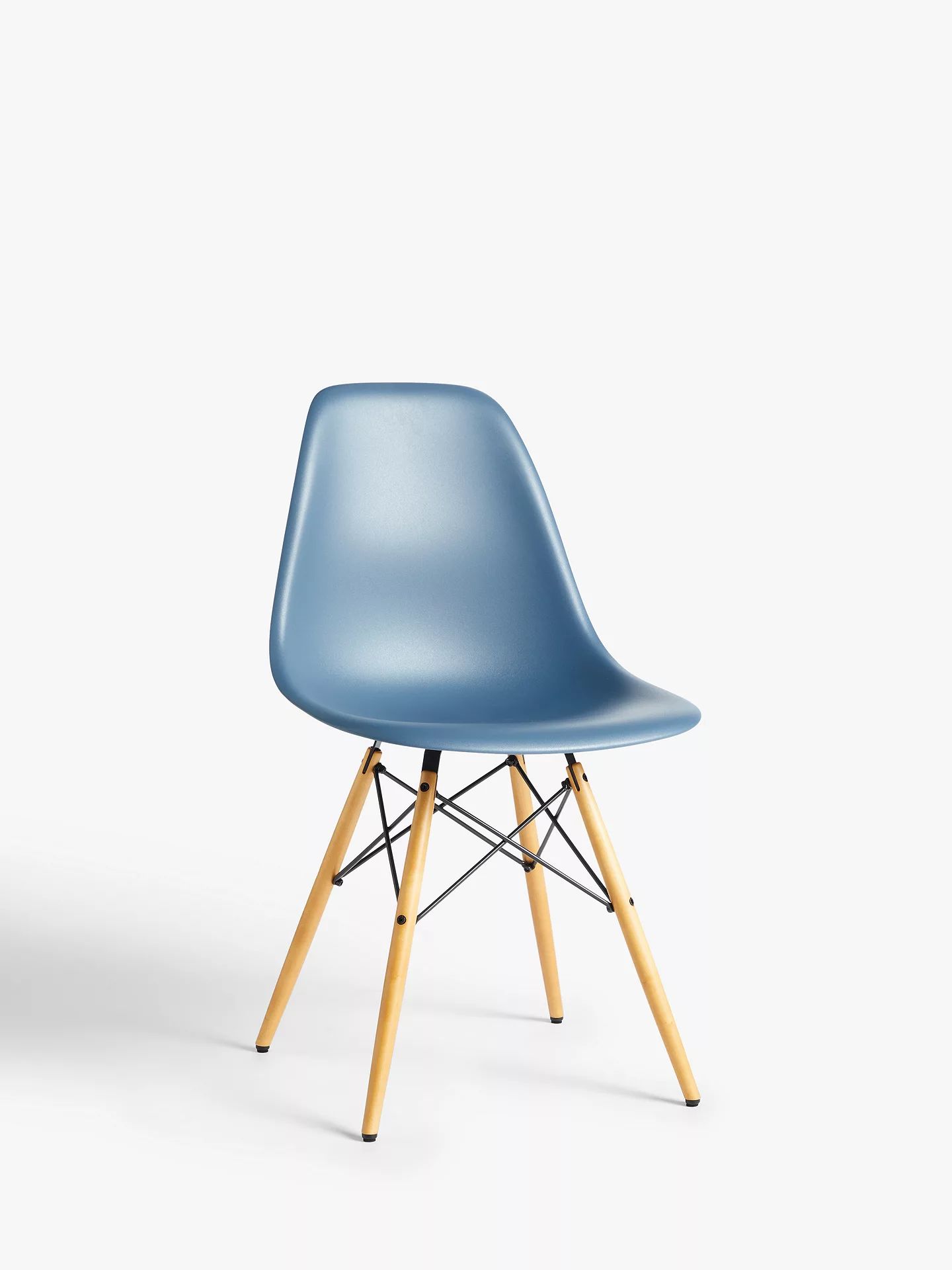 Vitra Eames DSW Side Chair, Light Maple Leg, Forest | John Lewis UK