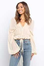 Terry Top - Cream | Petal & Pup (US)