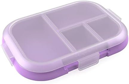 Bentgo Kids Chill Tray with Transparent Cover - Reusable, BPA-Free, 4-Compartment Meal Prep Conta... | Amazon (US)