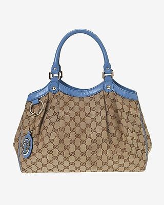 Gucci Gg Canvas Sukey Medium Tote Bag Authenticated By Lxr | Express